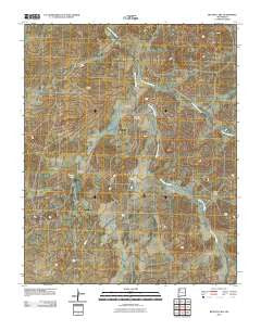 Becenti Lake New Mexico Historical topographic map, 1:24000 scale, 7.5 X 7.5 Minute, Year 2010