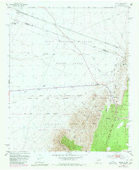 Becker New Mexico Historical topographic map, 1:24000 scale, 7.5 X 7.5 Minute, Year 1952