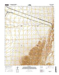 Becker New Mexico Current topographic map, 1:24000 scale, 7.5 X 7.5 Minute, Year 2017