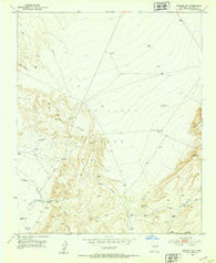 Becker SW New Mexico Historical topographic map, 1:24000 scale, 7.5 X 7.5 Minute, Year 1952