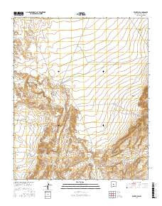 Becker SW New Mexico Current topographic map, 1:24000 scale, 7.5 X 7.5 Minute, Year 2017