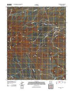 Beclabito New Mexico Historical topographic map, 1:24000 scale, 7.5 X 7.5 Minute, Year 2010