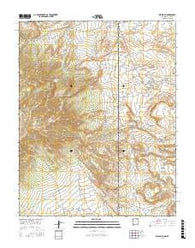 Beclabito New Mexico Current topographic map, 1:24000 scale, 7.5 X 7.5 Minute, Year 2017