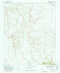 Bedford Hill New Mexico Historical topographic map, 1:24000 scale, 7.5 X 7.5 Minute, Year 1968