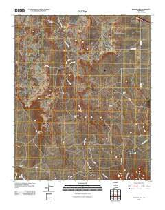 Bedford Hill New Mexico Historical topographic map, 1:24000 scale, 7.5 X 7.5 Minute, Year 2010