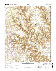 Beenham New Mexico Current topographic map, 1:24000 scale, 7.5 X 7.5 Minute, Year 2017
