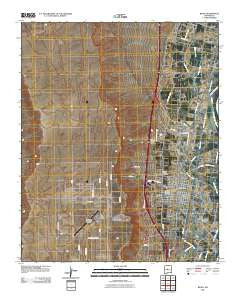 Belen New Mexico Historical topographic map, 1:24000 scale, 7.5 X 7.5 Minute, Year 2010