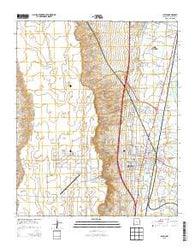 Belen New Mexico Historical topographic map, 1:24000 scale, 7.5 X 7.5 Minute, Year 2013