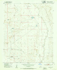 Belen NW New Mexico Historical topographic map, 1:24000 scale, 7.5 X 7.5 Minute, Year 1952