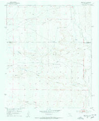 Belen SW New Mexico Historical topographic map, 1:24000 scale, 7.5 X 7.5 Minute, Year 1952