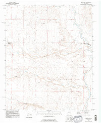 Belen SW New Mexico Historical topographic map, 1:24000 scale, 7.5 X 7.5 Minute, Year 1991