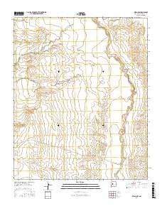 Belen NW New Mexico Current topographic map, 1:24000 scale, 7.5 X 7.5 Minute, Year 2017