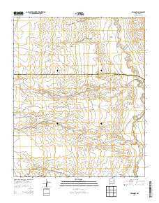 Belen SW New Mexico Historical topographic map, 1:24000 scale, 7.5 X 7.5 Minute, Year 2013