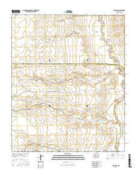 Belen SW New Mexico Current topographic map, 1:24000 scale, 7.5 X 7.5 Minute, Year 2017