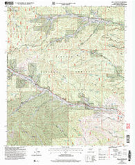 Bell Canyon New Mexico Historical topographic map, 1:24000 scale, 7.5 X 7.5 Minute, Year 2004