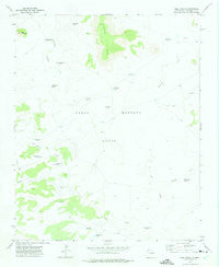 Bell Ranch New Mexico Historical topographic map, 1:24000 scale, 7.5 X 7.5 Minute, Year 1972