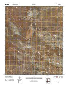 Bell Lake New Mexico Historical topographic map, 1:24000 scale, 7.5 X 7.5 Minute, Year 2010