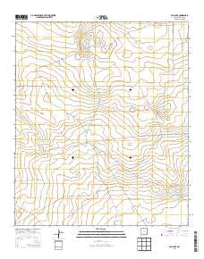 Bell Lake New Mexico Historical topographic map, 1:24000 scale, 7.5 X 7.5 Minute, Year 2013