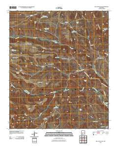 Bell Mountain New Mexico Historical topographic map, 1:24000 scale, 7.5 X 7.5 Minute, Year 2010