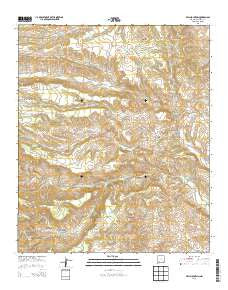 Bell Mountain New Mexico Historical topographic map, 1:24000 scale, 7.5 X 7.5 Minute, Year 2013