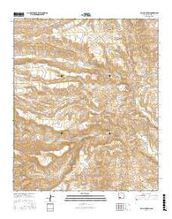 Bell Mountain New Mexico Current topographic map, 1:24000 scale, 7.5 X 7.5 Minute, Year 2017