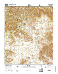 Bell Peak New Mexico Historical topographic map, 1:24000 scale, 7.5 X 7.5 Minute, Year 2013