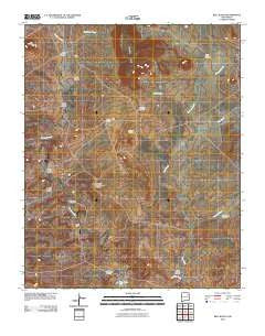 Bell Ranch New Mexico Historical topographic map, 1:24000 scale, 7.5 X 7.5 Minute, Year 2010