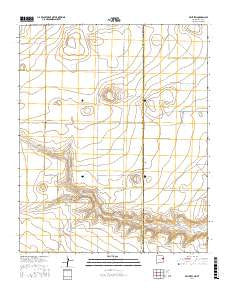 Bellview New Mexico Current topographic map, 1:24000 scale, 7.5 X 7.5 Minute, Year 2017
