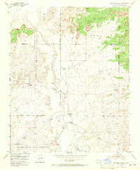 Benavidez Ranch New Mexico Historical topographic map, 1:24000 scale, 7.5 X 7.5 Minute, Year 1954