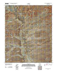 Benavidez Ranch New Mexico Historical topographic map, 1:24000 scale, 7.5 X 7.5 Minute, Year 2010