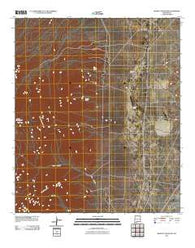 Bennett Mountain New Mexico Historical topographic map, 1:24000 scale, 7.5 X 7.5 Minute, Year 2010