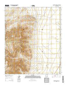 Bennett Mountain New Mexico Historical topographic map, 1:24000 scale, 7.5 X 7.5 Minute, Year 2013