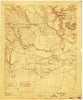 Bernal New Mexico Historical topographic map, 1:125000 scale, 30 X 30 Minute, Year 1894