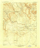 Bernal New Mexico Historical topographic map, 1:125000 scale, 30 X 30 Minute, Year 1894