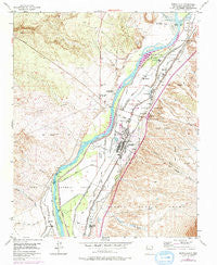 Bernalillo New Mexico Historical topographic map, 1:24000 scale, 7.5 X 7.5 Minute, Year 1954