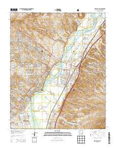 Bernalillo New Mexico Historical topographic map, 1:24000 scale, 7.5 X 7.5 Minute, Year 2013