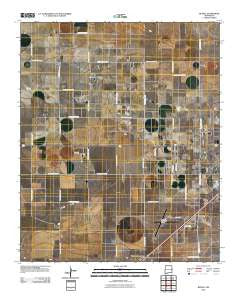 Bethel New Mexico Historical topographic map, 1:24000 scale, 7.5 X 7.5 Minute, Year 2010