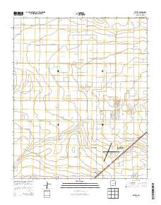 Bethel New Mexico Historical topographic map, 1:24000 scale, 7.5 X 7.5 Minute, Year 2013