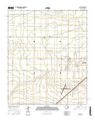 Bethel New Mexico Current topographic map, 1:24000 scale, 7.5 X 7.5 Minute, Year 2017