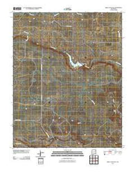 Bible Top Butte New Mexico Historical topographic map, 1:24000 scale, 7.5 X 7.5 Minute, Year 2010