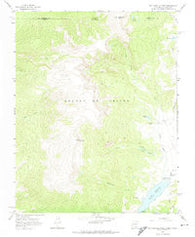 Big Costilla Peak New Mexico Historical topographic map, 1:24000 scale, 7.5 X 7.5 Minute, Year 1963