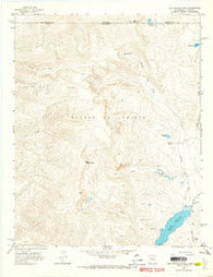 Big Costilla Peak New Mexico Historical topographic map, 1:24000 scale, 7.5 X 7.5 Minute, Year 1963