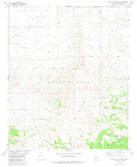 Big Gyp Mountain New Mexico Historical topographic map, 1:24000 scale, 7.5 X 7.5 Minute, Year 1981