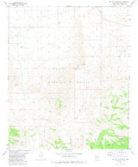 Big Gyp Mountain New Mexico Historical topographic map, 1:24000 scale, 7.5 X 7.5 Minute, Year 1981