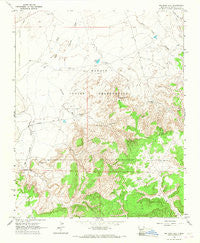 Big Rock Hill New Mexico Historical topographic map, 1:24000 scale, 7.5 X 7.5 Minute, Year 1963