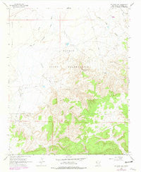 Big Rock Hill New Mexico Historical topographic map, 1:24000 scale, 7.5 X 7.5 Minute, Year 1963