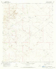 Big Sinks New Mexico Historical topographic map, 1:24000 scale, 7.5 X 7.5 Minute, Year 1968