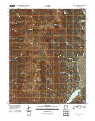 Big Costilla Peak New Mexico Historical topographic map, 1:24000 scale, 7.5 X 7.5 Minute, Year 2010