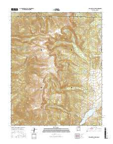 Big Costilla Peak New Mexico Current topographic map, 1:24000 scale, 7.5 X 7.5 Minute, Year 2017