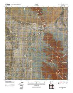 Big Hatchet Peak New Mexico Historical topographic map, 1:24000 scale, 7.5 X 7.5 Minute, Year 2010